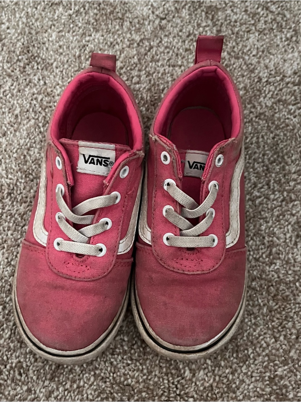 Pink slip on vans